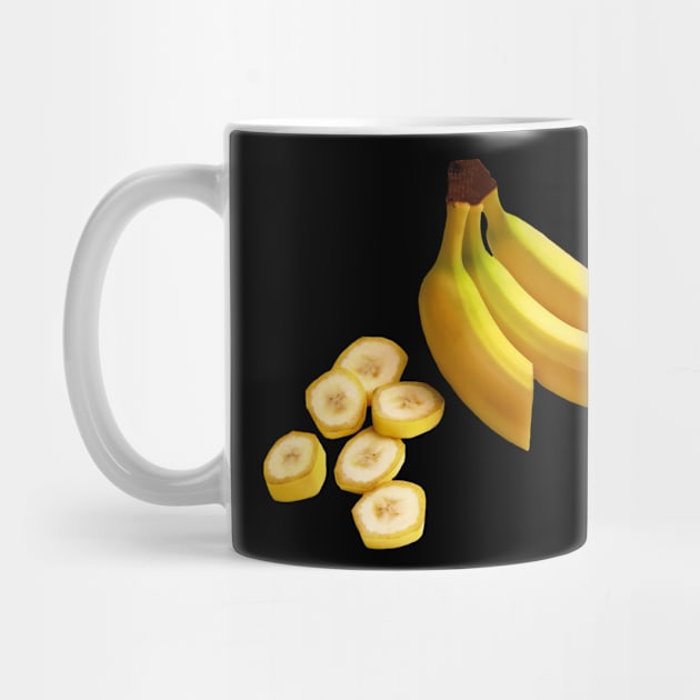 Cool Banana, Real Banana Print, Banana Lover by Jakavonis